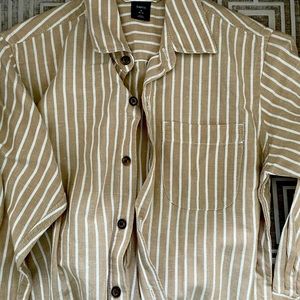 Boys Linen button down shirt